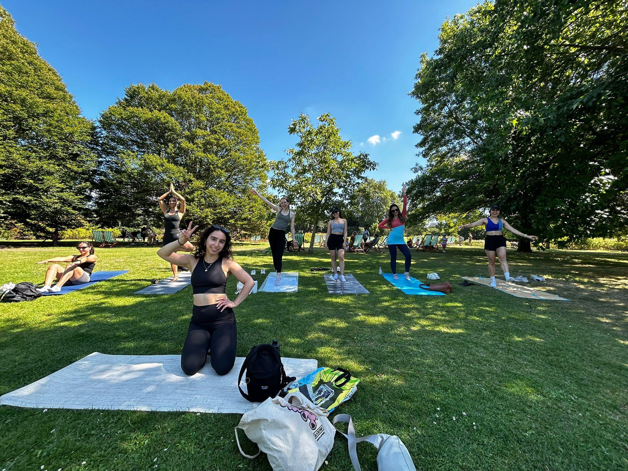 Darya x PlusOne Pilates in the Park